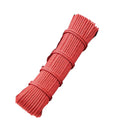 10M Dia.6mm Paracord Lanyard Rope Survival Parachute Cord One Core Solid for Outdoor Camping Climbing Rope Hiking DIY Bracelet