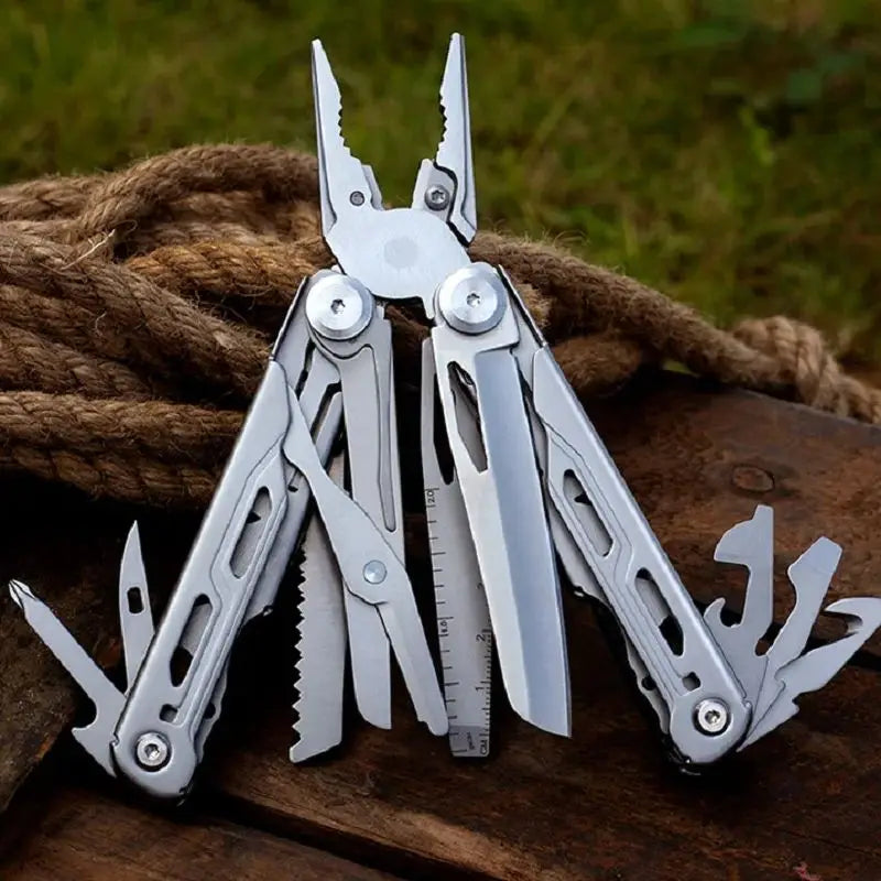 Daicamping DL10 Premium 16-in-1 Stainless Steel Multi Tool Pliers with Sheath